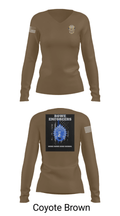 Rowe Enforcers 68406360 Women's Long Sleeve V-neck Shirt - 15