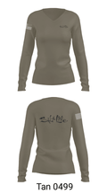 39-23U 51487466 Women's Long Sleeve V-neck Shirt - 39