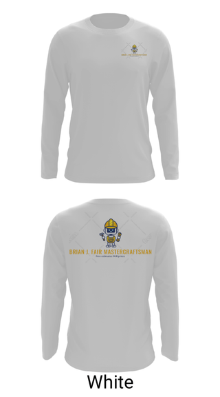 Long Sleeve Performance Shirt, Brian J Fair Master Craftsman, , Teamtime, Team time, sublimation, custom sports apparel, team uniforms, spirit wear, spiritwear, sports uniforms, custom shirts, team store, custom team store, fundraiser sports, apparel fundraiser