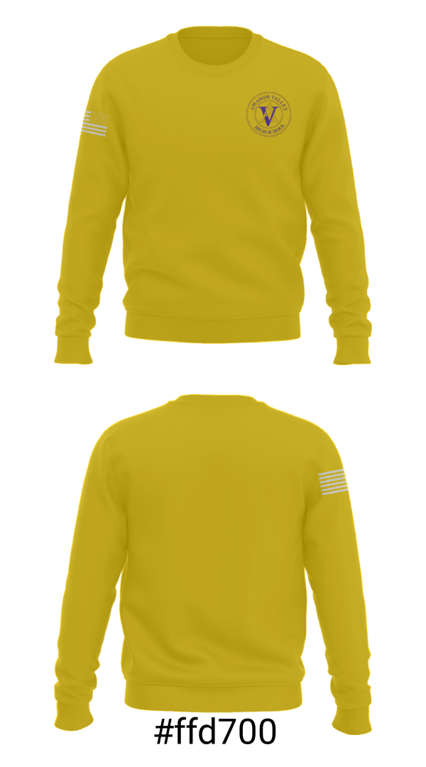 Crew Neck Sweatshirt, Amador Valley High School Wrestling, Wrestling, Teamtime, Team time, sublimation, custom sports apparel, team uniforms, spirit wear, spiritwear, sports uniforms, custom shirts, team store, custom team store, fundraiser sports, apparel fundraiser