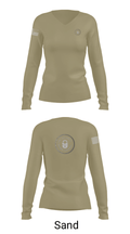 ATYPICAL SECURITY GUARD 4785157 Women's Long Sleeve V-neck Shirt - 47
