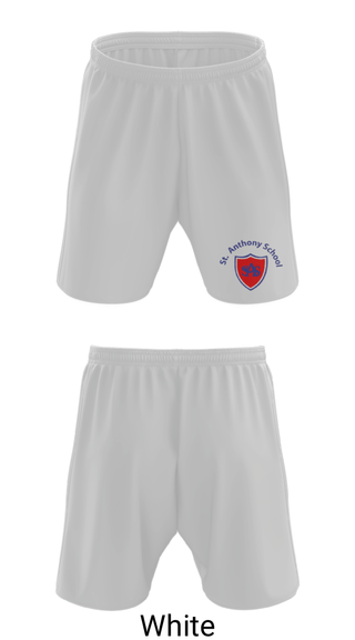 Athletic Shorts With Pockets, St Anthony Catholic School, Spirit Store, Teamtime, Team time, sublimation, custom sports apparel, team uniforms, spirit wear, spiritwear, sports uniforms, custom shirts, team store, custom team store, fundraiser sports, apparel fundraiser
