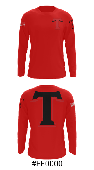 Long Sleeve Performance Shirt, Turner Middle School, Spirit Store, Teamtime, Team time, sublimation, custom sports apparel, team uniforms, spirit wear, spiritwear, sports uniforms, custom shirts, team store, custom team store, fundraiser sports, apparel fundraiser