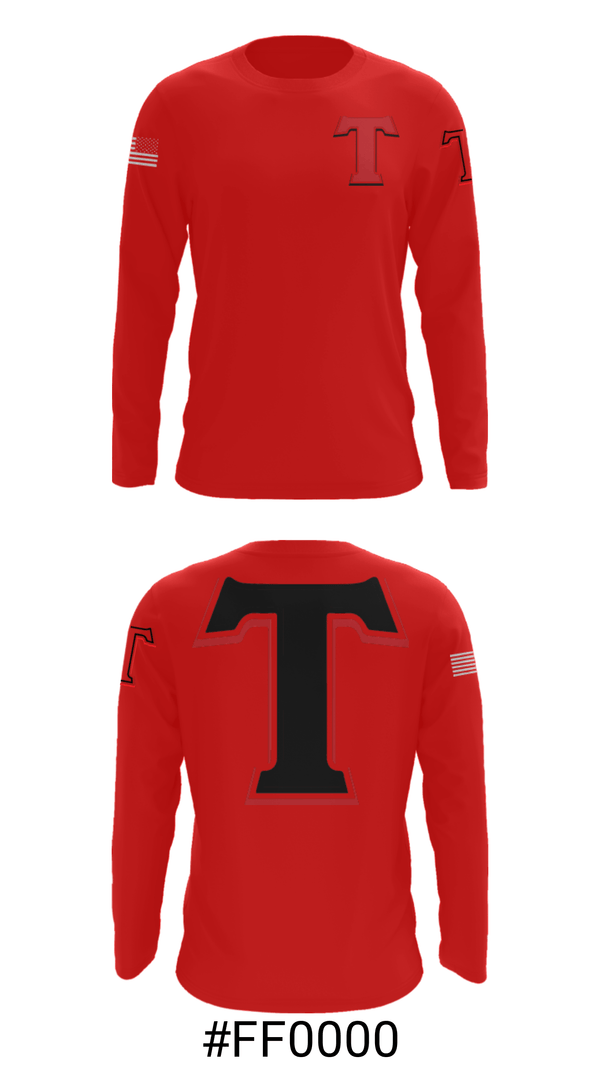Long Sleeve Performance Shirt, Turner Middle School, Spirit Store, Teamtime, Team time, sublimation, custom sports apparel, team uniforms, spirit wear, spiritwear, sports uniforms, custom shirts, team store, custom team store, fundraiser sports, apparel fundraiser