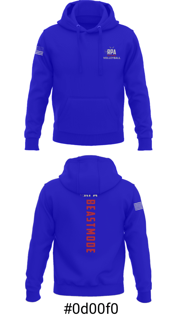 Hoodie, RISE, Women's Volleyball, Teamtime, Team time, sublimation, custom sports apparel, team uniforms, spirit wear, spiritwear, sports uniforms, custom shirts, team store, custom team store, fundraiser sports, apparel fundraiser