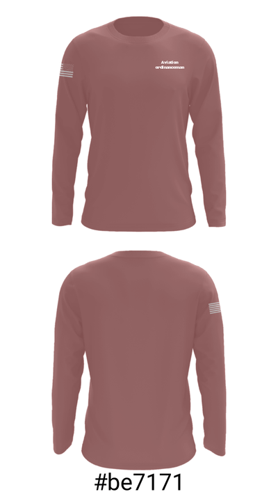 Aviation ordinanceman 3445831 Long Sleeve Performance Shirt - 3
