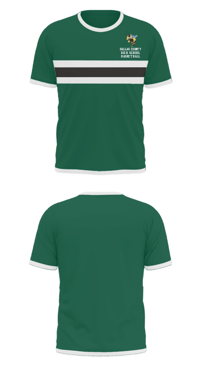 Dallas County High School Basketball 55254763 Short Sleeve Performance Shirt - 22