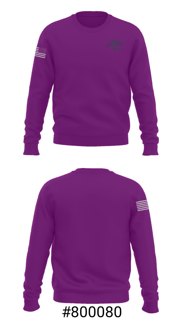 Crew Neck Sweatshirt, Cypress Lake High School Basketball, Women's Basketball, Teamtime, Team time, sublimation, custom sports apparel, team uniforms, spirit wear, spiritwear, sports uniforms, custom shirts, team store, custom team store, fundraiser sports, apparel fundraiser