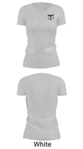 Exeter-Milligan High School Basketball 61214276 Women's Short Sleeve V-neck Shirt - 7