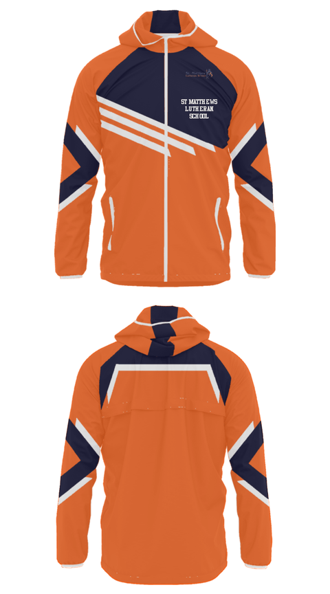 Windbreaker, St Matthews Lutheran School, Spirit Store, Teamtime, Team time, sublimation, custom sports apparel, team uniforms, spirit wear, spiritwear, sports uniforms, custom shirts, team store, custom team store, fundraiser sports, apparel fundraiser