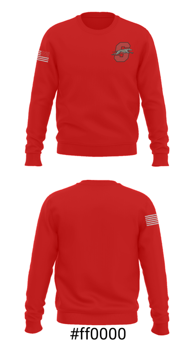 Shorewood High School Basketball 9514281 Crew Neck Sweatshirt - 16