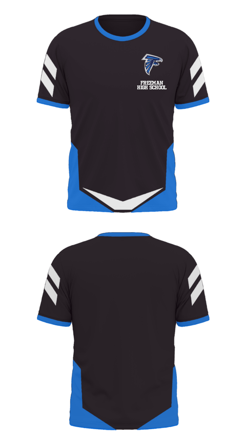 Short Sleeve Performance Polo, Freeman High School, Spirit Store, Teamtime, Team time, sublimation, custom sports apparel, team uniforms, spirit wear, spiritwear, sports uniforms, custom shirts, team store, custom team store, fundraiser sports, apparel fundraiser