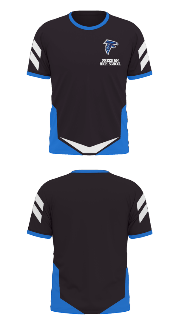 Short Sleeve Performance Polo, Freeman High School, Spirit Store, Teamtime, Team time, sublimation, custom sports apparel, team uniforms, spirit wear, spiritwear, sports uniforms, custom shirts, team store, custom team store, fundraiser sports, apparel fundraiser