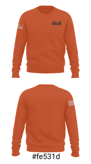 Crew Neck Sweatshirt, Blitz Basketball, Men's Basketball, Teamtime, Team time, sublimation, custom sports apparel, team uniforms, spirit wear, spiritwear, sports uniforms, custom shirts, team store, custom team store, fundraiser sports, apparel fundraiser