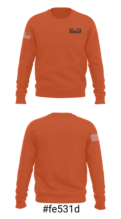 Blitz Basketball 21572425 Crew Neck Sweatshirt - 16