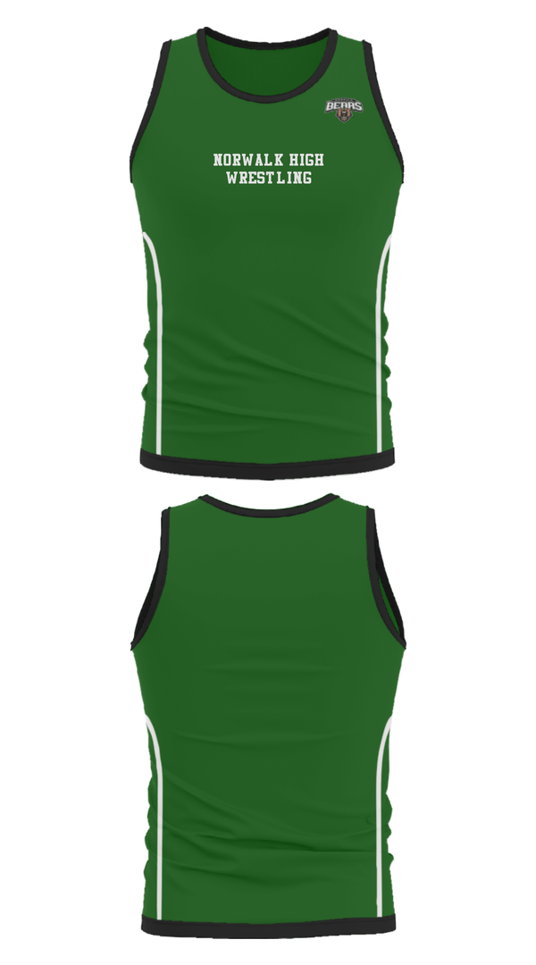 Tank Top, Norwalk High Wrestling, Wrestling, Teamtime, Team time, sublimation, custom sports apparel, team uniforms, spirit wear, spiritwear, sports uniforms, custom shirts, team store, custom team store, fundraiser sports, apparel fundraiser