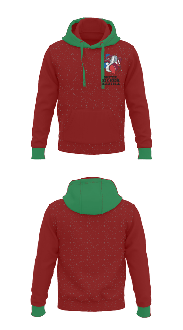 Hoodie, Industrial High School Basketball, Women's Basketball, Teamtime, Team time, sublimation, custom sports apparel, team uniforms, spirit wear, spiritwear, sports uniforms, custom shirts, team store, custom team store, fundraiser sports, apparel fundraiser
