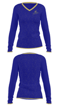 Northwest Area High School 55654161 Women's Long Sleeve V-neck Shirt - 33