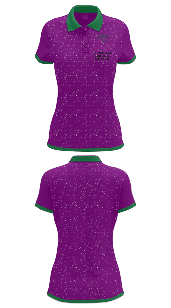 Women's Short Sleeve Performance Polo, Cypress Lake High School Basketball, Women's Basketball, Teamtime, Team time, sublimation, custom sports apparel, team uniforms, spirit wear, spiritwear, sports uniforms, custom shirts, team store, custom team store, fundraiser sports, apparel fundraiser