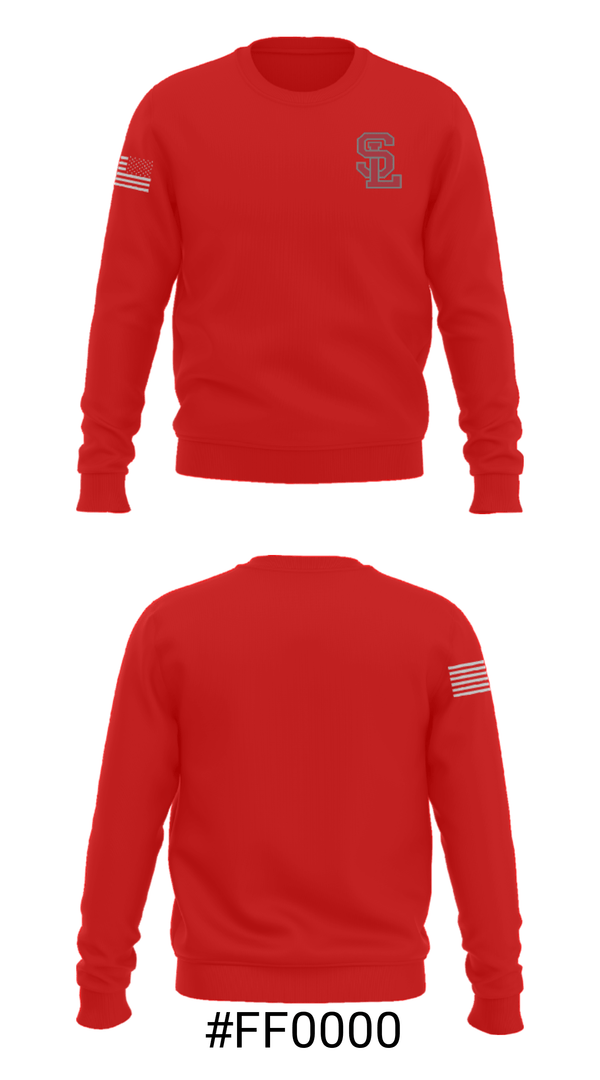 Crew Neck Sweatshirt, Silver Lake Regional High School Gymnastics, Spirit Store, Teamtime, Team time, sublimation, custom sports apparel, team uniforms, spirit wear, spiritwear, sports uniforms, custom shirts, team store, custom team store, fundraiser sports, apparel fundraiser