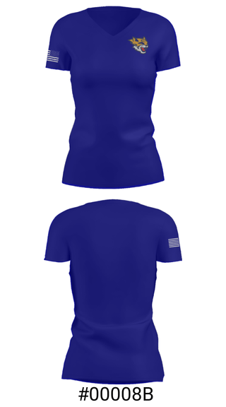 Women's Short Sleeve Vneck Shirt, Sunnyside High School Wrestling, Wrestling, Teamtime, Team time, sublimation, custom sports apparel, team uniforms, spirit wear, spiritwear, sports uniforms, custom shirts, team store, custom team store, fundraiser sports, apparel fundraiser