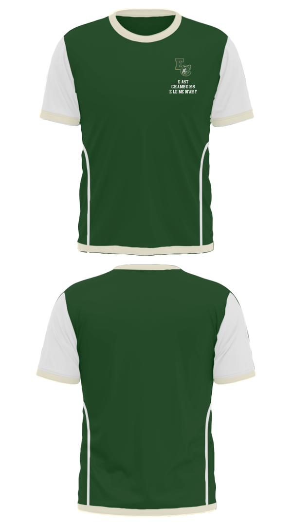 Short Sleeve Performance Shirt, East Chambers Elementary, Spirit Store, Teamtime, Team time, sublimation, custom sports apparel, team uniforms, spirit wear, spiritwear, sports uniforms, custom shirts, team store, custom team store, fundraiser sports, apparel fundraiser