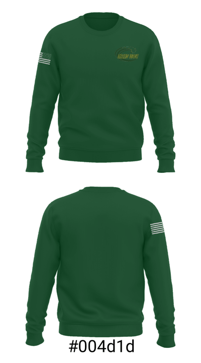 Dover High School Gymnastics 3343662 Crew Neck Sweatshirt - 16