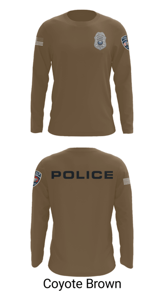 Long Sleeve Performance Shirt, , Police, Teamtime, Team time, sublimation, custom sports apparel, team uniforms, spirit wear, spiritwear, sports uniforms, custom shirts, team store, custom team store, fundraiser sports, apparel fundraiser