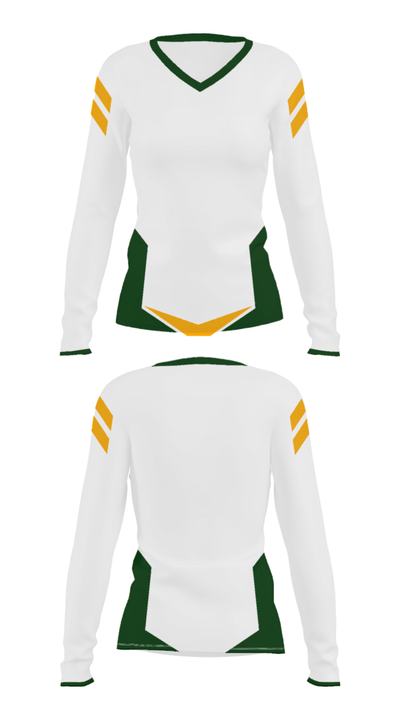 Get Branded 360 84741378 Women's Long Sleeve V-neck Shirt - 29