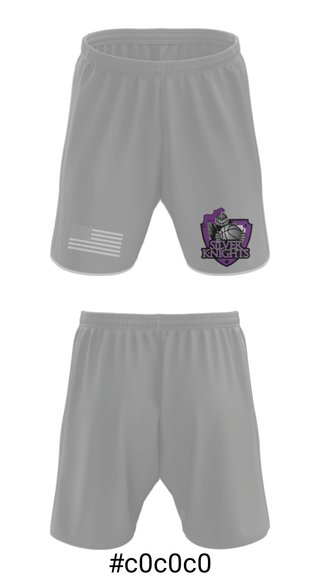 Athletic Shorts With Pockets, York South Silver Knights Basketball, Men's Basketball, Teamtime, Team time, sublimation, custom sports apparel, team uniforms, spirit wear, spiritwear, sports uniforms, custom shirts, team store, custom team store, fundraiser sports, apparel fundraiser