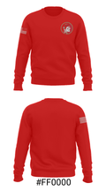 Monroe Central High School Bowling 69130888 Crew Neck Sweatshirt - 16