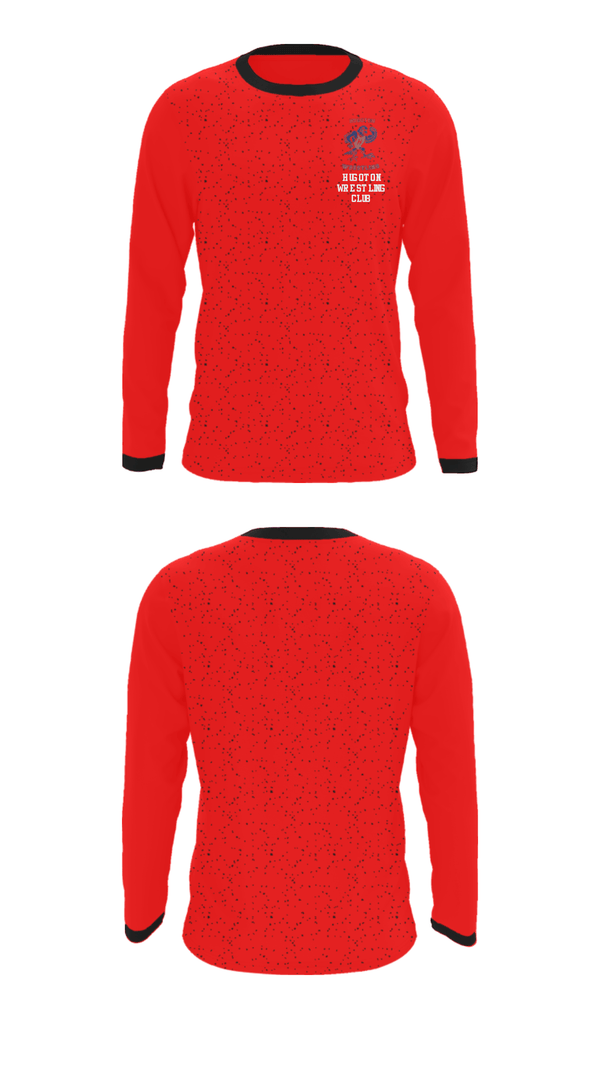 Long Sleeve Performance Shirt, Hugoton Wrestling Club, Wrestling, Teamtime, Team time, sublimation, custom sports apparel, team uniforms, spirit wear, spiritwear, sports uniforms, custom shirts, team store, custom team store, fundraiser sports, apparel fundraiser