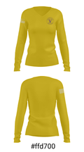 Amador Valley High School Wrestling 80332798 Women's Long Sleeve V-neck Shirt - 20