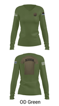 436 SFS DOVER AFB 5343249 Women's Long Sleeve V-neck Shirt - 31