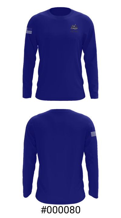Oasis High School Bowling 30649367 Long Sleeve Performance Shirt - 18