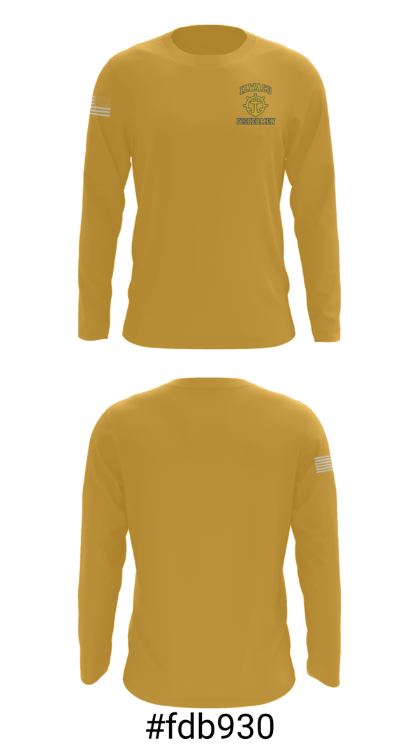 Long Sleeve Performance Shirt, Ilwaco High School Wrestling, Wrestling, Teamtime, Team time, sublimation, custom sports apparel, team uniforms, spirit wear, spiritwear, sports uniforms, custom shirts, team store, custom team store, fundraiser sports, apparel fundraiser