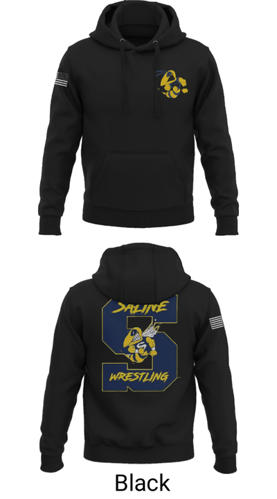 Saline Middle School Wrestling 11317795 Hoodie - 10