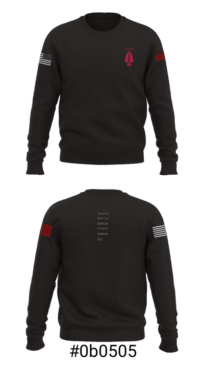 1st SFOD-D 3487936 Crew Neck Sweatshirt - 2