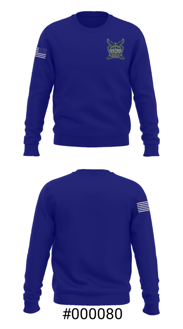Crew Neck Sweatshirt, Foothill High School, Spirit Store, Teamtime, Team time, sublimation, custom sports apparel, team uniforms, spirit wear, spiritwear, sports uniforms, custom shirts, team store, custom team store, fundraiser sports, apparel fundraiser
