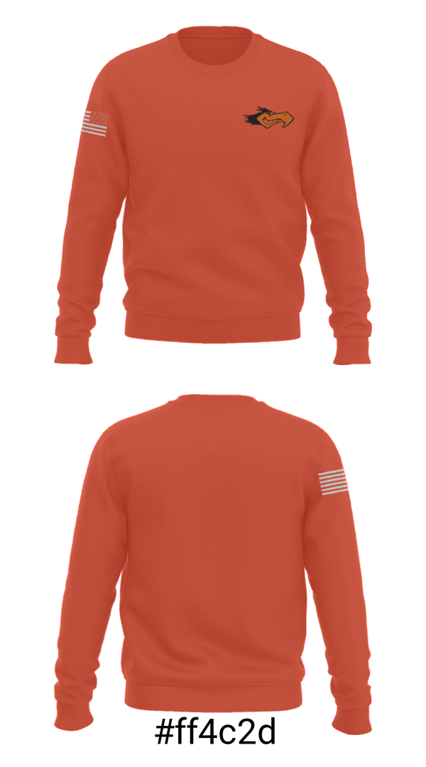 Crew Neck Sweatshirt, Keene High School, Spirit Store, Teamtime, Team time, sublimation, custom sports apparel, team uniforms, spirit wear, spiritwear, sports uniforms, custom shirts, team store, custom team store, fundraiser sports, apparel fundraiser