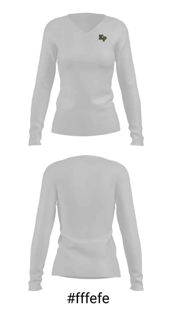 Women's Long Sleeve Vneck Shirt, King Philip Regional High School Basketball, Women's Basketball, Teamtime, Team time, sublimation, custom sports apparel, team uniforms, spirit wear, spiritwear, sports uniforms, custom shirts, team store, custom team store, fundraiser sports, apparel fundraiser