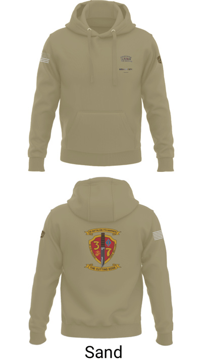 3rd. Battalion 7th. Marines 15768807 Hoodie - 48