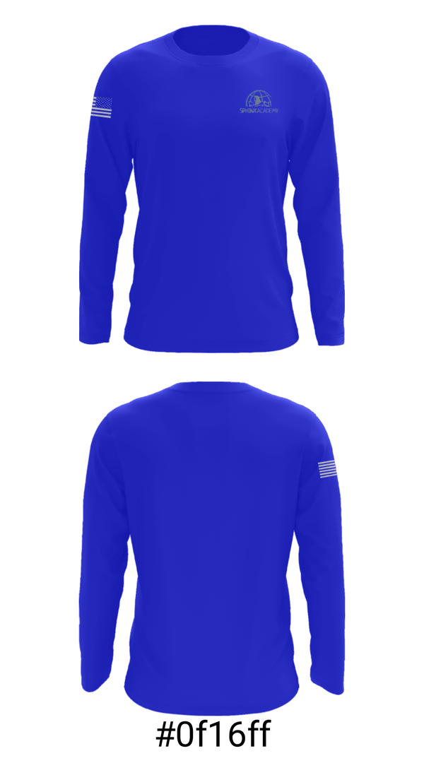 Long Sleeve Performance Shirt, Sphinx Academy, Spirit Store, Teamtime, Team time, sublimation, custom sports apparel, team uniforms, spirit wear, spiritwear, sports uniforms, custom shirts, team store, custom team store, fundraiser sports, apparel fundraiser