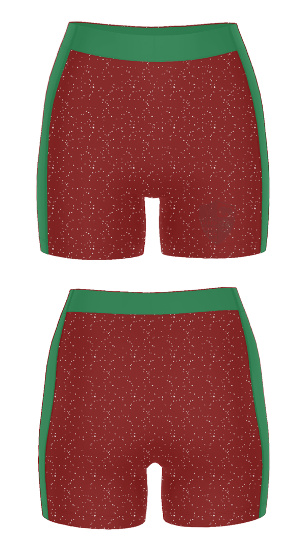 Women's Compression Shorts, Valiente College Preparatory Charter School, Spirit Store, Teamtime, Team time, sublimation, custom sports apparel, team uniforms, spirit wear, spiritwear, sports uniforms, custom shirts, team store, custom team store, fundraiser sports, apparel fundraiser
