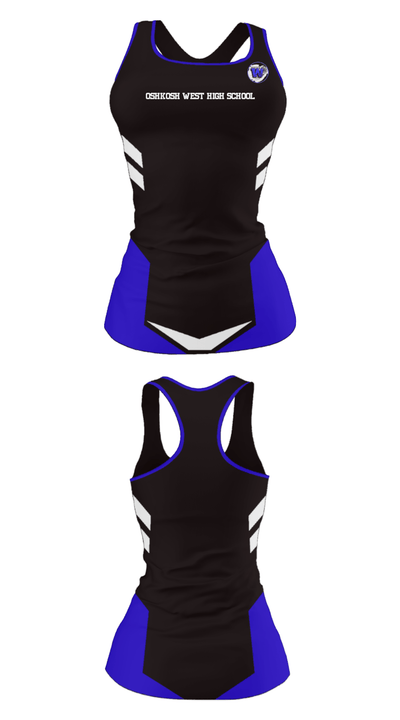 Oshkosh West High School 43699685 Tank Top - 28