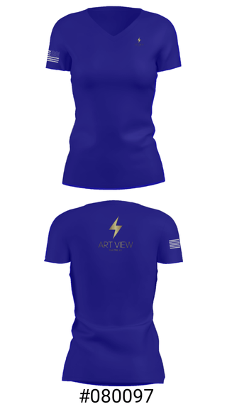 Women's Short Sleeve Vneck Shirt, Art view, , Teamtime, Team time, sublimation, custom sports apparel, team uniforms, spirit wear, spiritwear, sports uniforms, custom shirts, team store, custom team store, fundraiser sports, apparel fundraiser