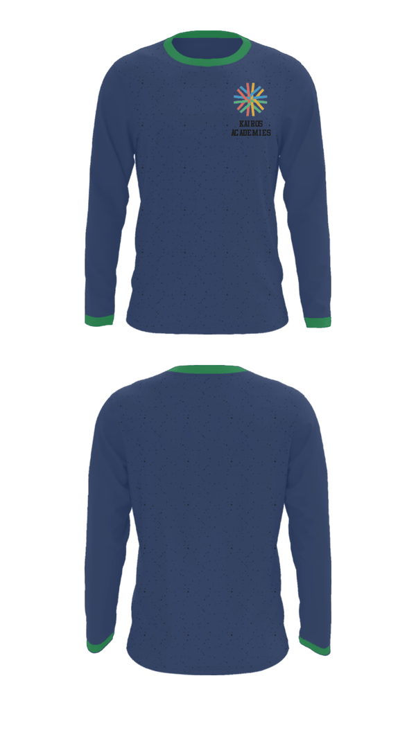 Long Sleeve Performance Shirt, Kairos Academies, Spirit Store, Teamtime, Team time, sublimation, custom sports apparel, team uniforms, spirit wear, spiritwear, sports uniforms, custom shirts, team store, custom team store, fundraiser sports, apparel fundraiser