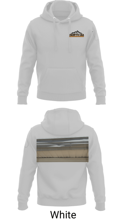 North GA Gutters And Roofing 8471021 Hoodie - 3