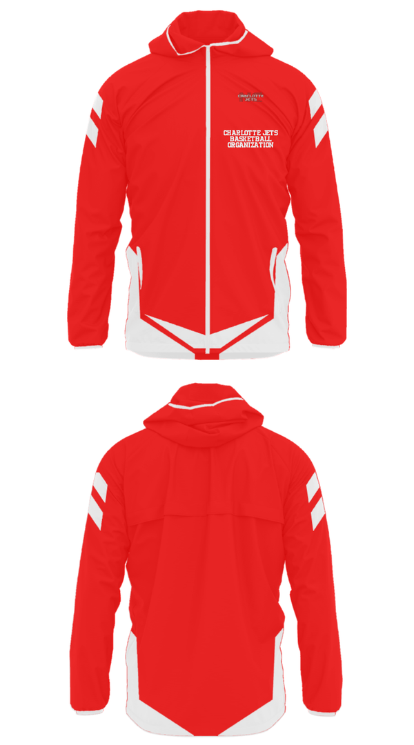 Windbreaker, Charlotte Jets Basketball Organization, Men's Basketball, Teamtime, Team time, sublimation, custom sports apparel, team uniforms, spirit wear, spiritwear, sports uniforms, custom shirts, team store, custom team store, fundraiser sports, apparel fundraiser