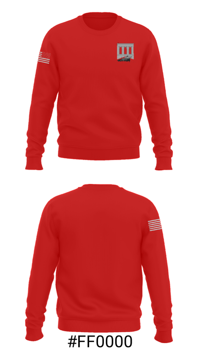 Jefferson Middle School 97489174 Crew Neck Sweatshirt - 16